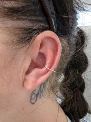 conch piercing conch piercing