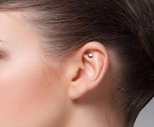 Shen Men piercing
